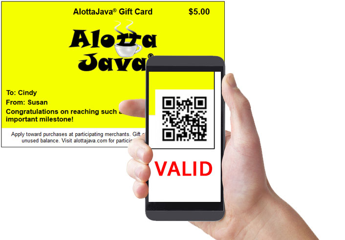 scan small business gift cards